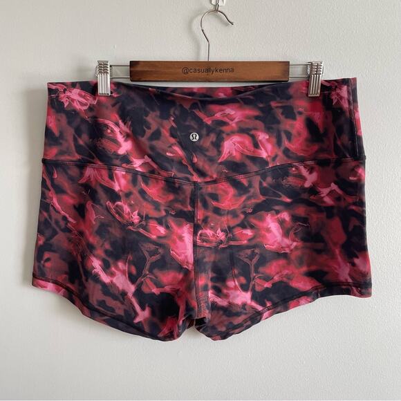 Lululemon | Align Shorts 4” Intensity Pink Blossom Athletic Workout High Rise 18 - Picture 2 of 7